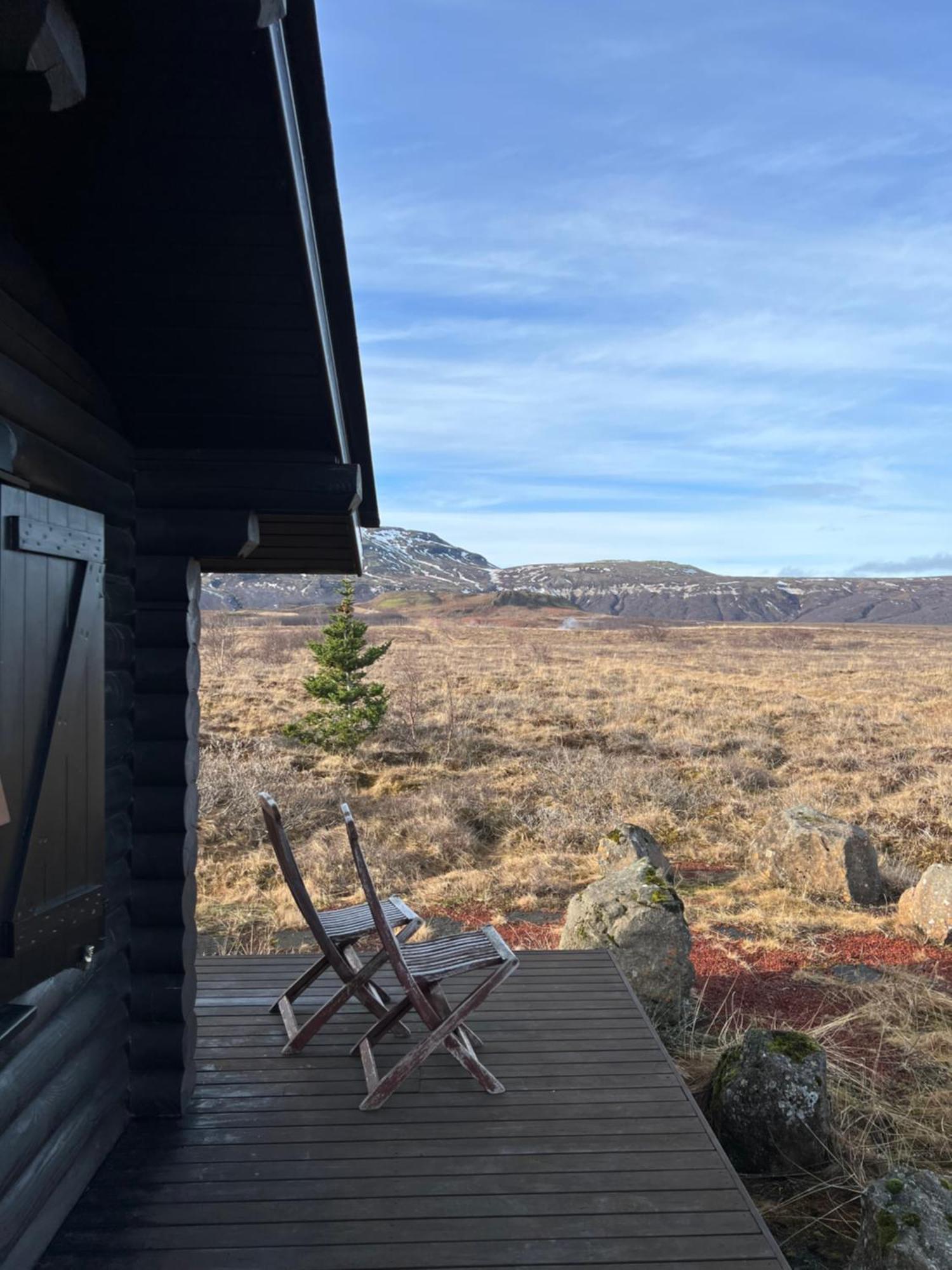 Cosy Cabin With Amazing View On The Geysir Blaskogabyggd Kültér fotó